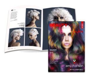 AMJ CHARLSON ❤️ è sulla copertina di BEAUTY BAZAR Fashion !