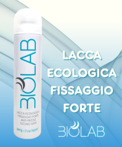 AMJ CHARLSON ❤️ presenta la Lacca Ecologica a Fissaggio Forte BIOLAB